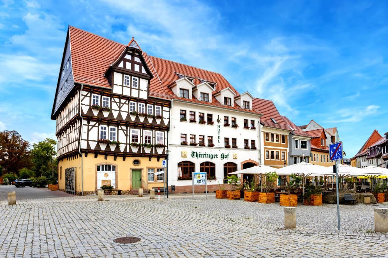Hotel-Restaurant Thueringer Hof บาด ฟรังเคนเฮาเซน ภายนอก รูปภาพ