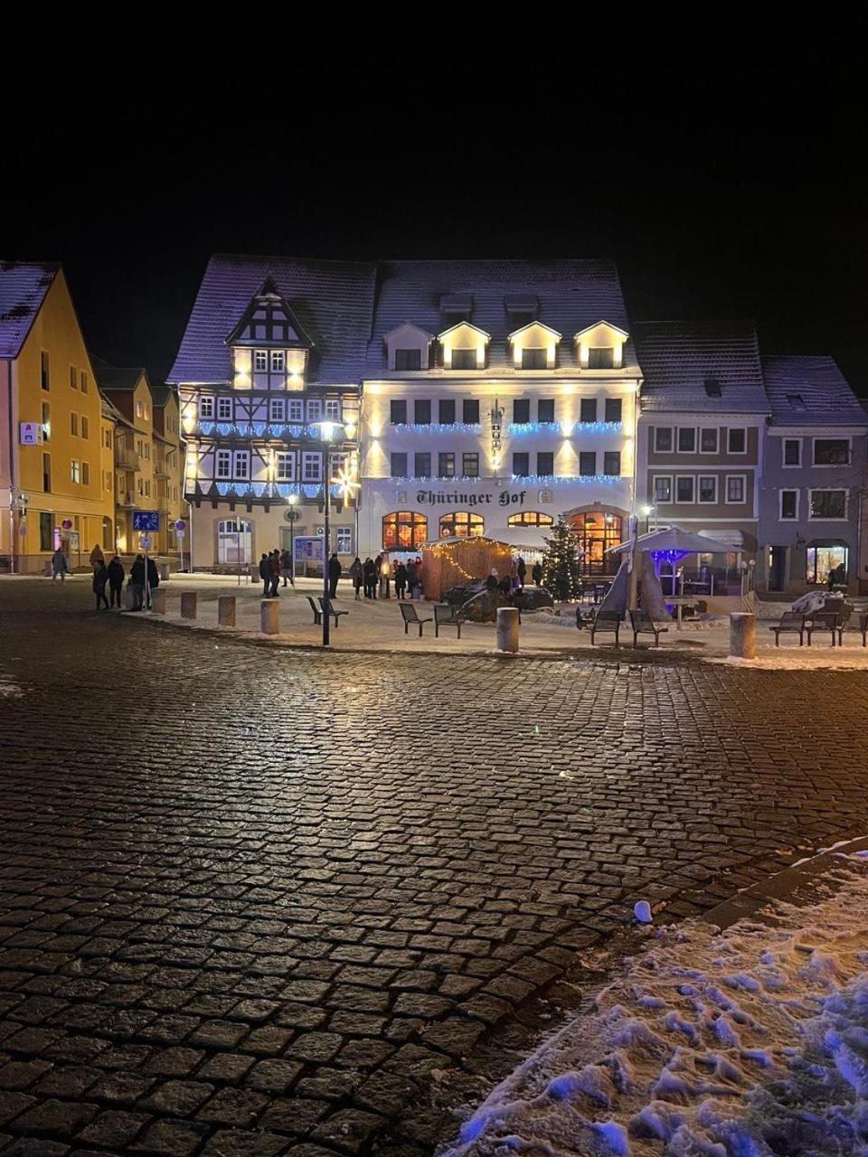 Hotel-Restaurant Thueringer Hof บาด ฟรังเคนเฮาเซน ภายนอก รูปภาพ